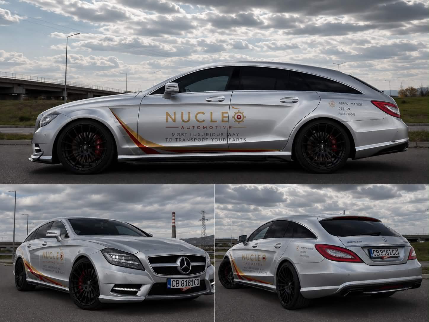 Nucleo Automotive branded build, transport livery